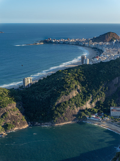 里约热内卢里约热内卢Cityscape，科帕卡巴纳海滩