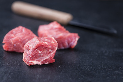 石板与碎牛肉