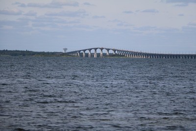 Öland桥之间Öland岛和卡尔马，瑞典