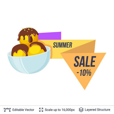夏季徽章孤立在白色。