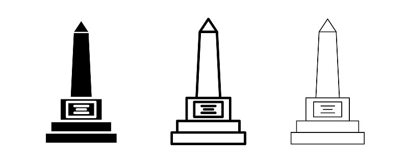 澳新军团日图标设计。士兵所在的纪念碑的标志。