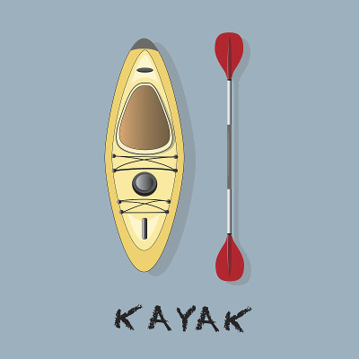 kayak和桨