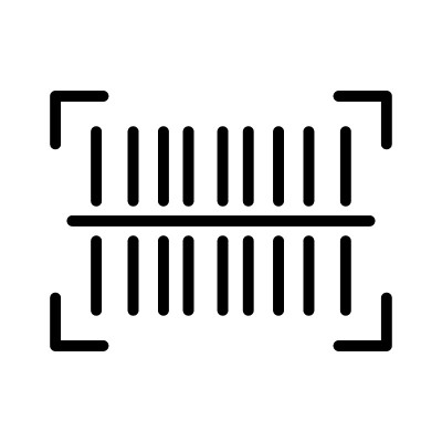 条码扫描仪图标