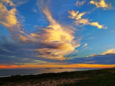 海滩上的日落