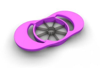 苹果切片机的3d渲染