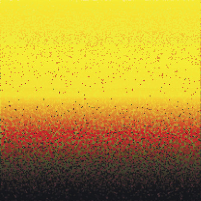 Stipplism-yellow-brown-dark