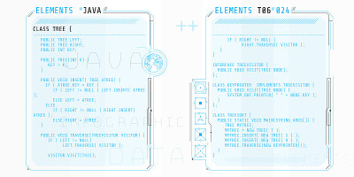 HUD界面元素部分用Java代码编写。
