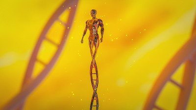 人造DNA概念由CRISPR和基因编辑概念组成，DNA操纵，PCR蛋白质分子DNA