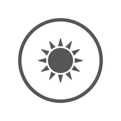 现代图标天气按钮应用程序