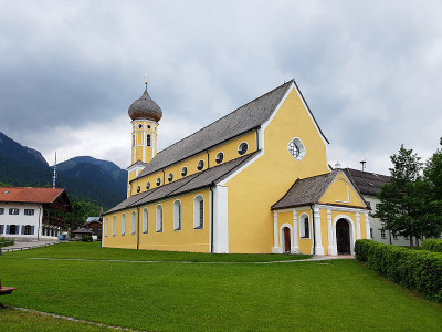 教堂，圣马丁，Fischbachau, Schliersee, Bavaria