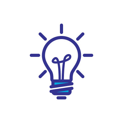 灯泡图标logo插图