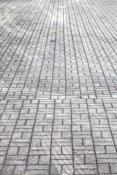 带有标题纹理的灰色走道