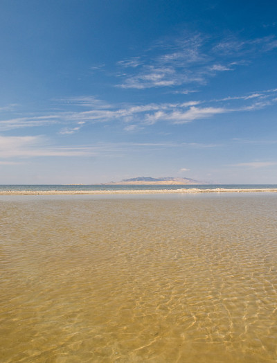 大盐湖海岸线