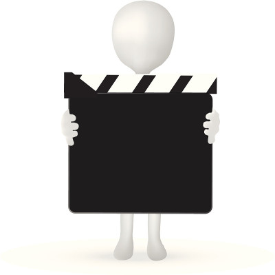 3d男子手握拍板