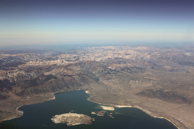 莫诺湖空中