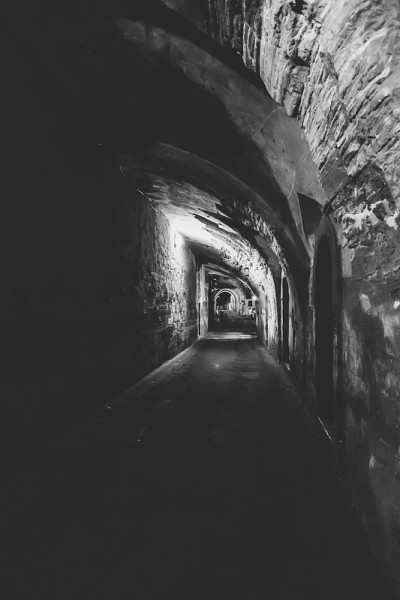 耶路撒冷老城的古老街道和建筑