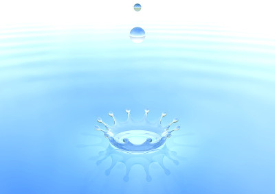 水滴、水冠、水面