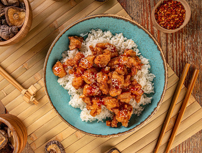 红烧鸡饭