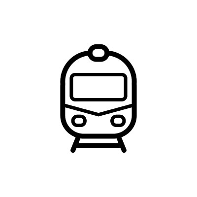 列车图标插图设计