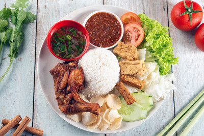 蒸炒饭