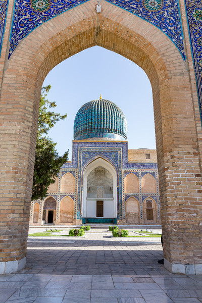 gure Amir Mausoleum，在撒马尔罕，乌兹别克斯坦