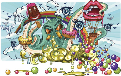 章鱼糖果幻想