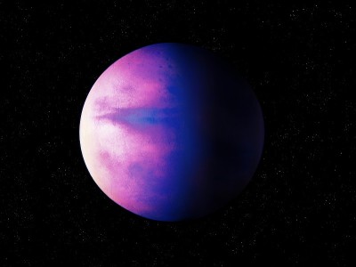 不可思议的星球有着美丽的色彩