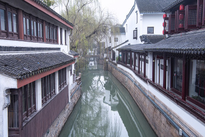 中国苏州平江路历史街区