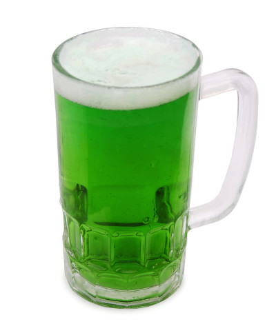 绿色的啤酒