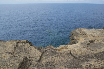 悬崖，石川县，日本