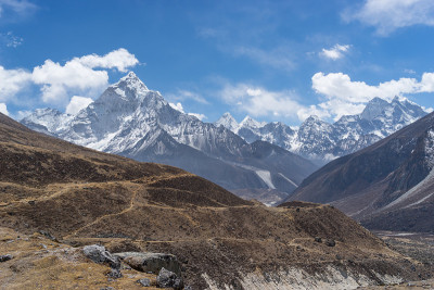 来自Thukla村的山景