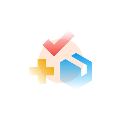 购买。渐变样式的矢量图标。可编辑的图片