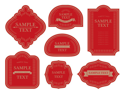 Antique frame set