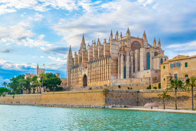 西班牙马略卡的Catedral de Mallorca