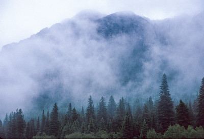 落基山国家公园-雾和山- 2004