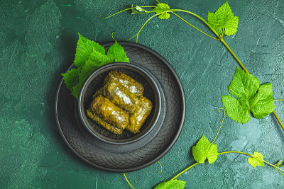 传统的中东dolma或tolma或sarma