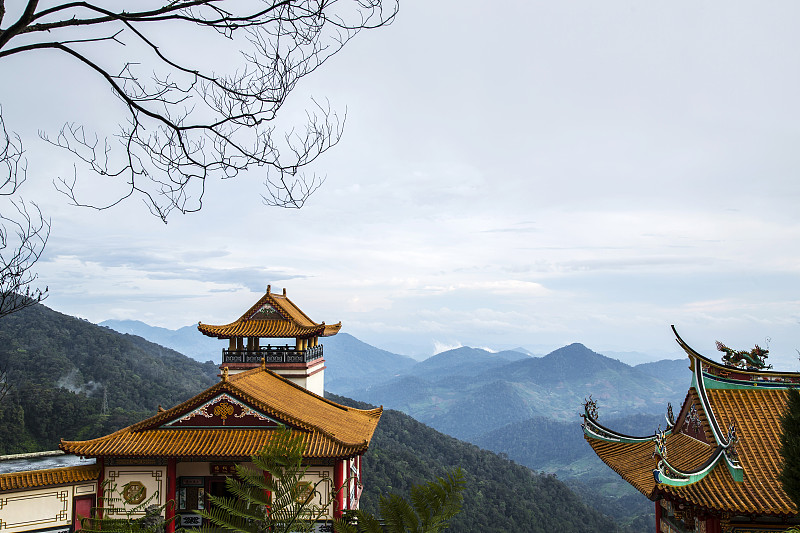 云顶高原的中国寺庙