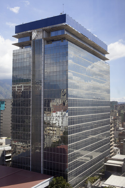 加拉加斯的天际线和建筑物