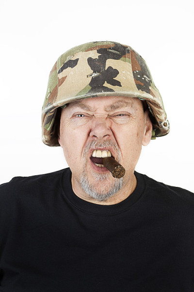 脾气暴躁的老