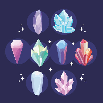 宝石和水晶