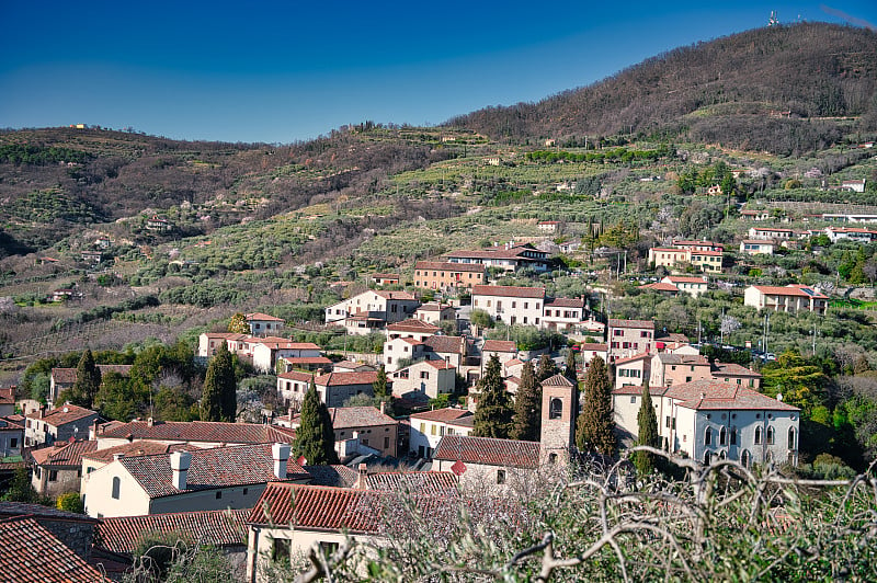 古镇arquà petrarca，意大利