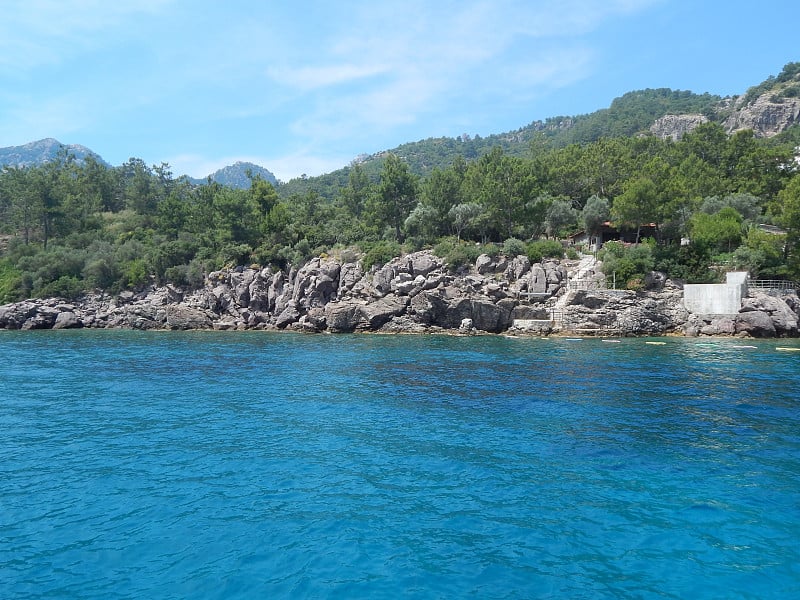 地中海，爱琴海，土耳其，马尔马里斯