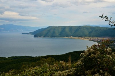 北马其顿的风景-奥赫里德湖