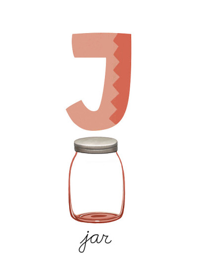 字母J