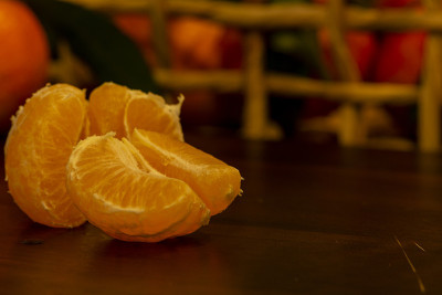 去皮橙