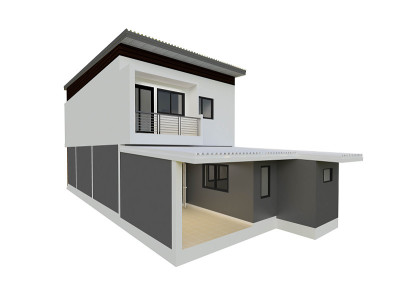 3D建筑独立渲染