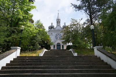 在葡萄牙的Oliveira de Azemeis的Parque de La Salette Park