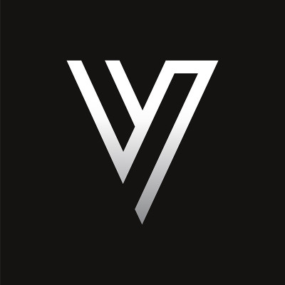 字母V标志设计矢量