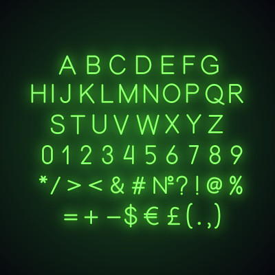 字母图标