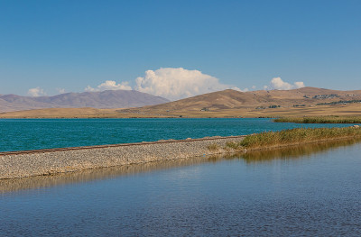 土耳其埃尔切克湖令人惊叹的风景